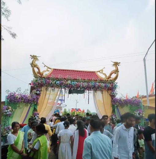 Entrance gate of Blue Wave Water Park